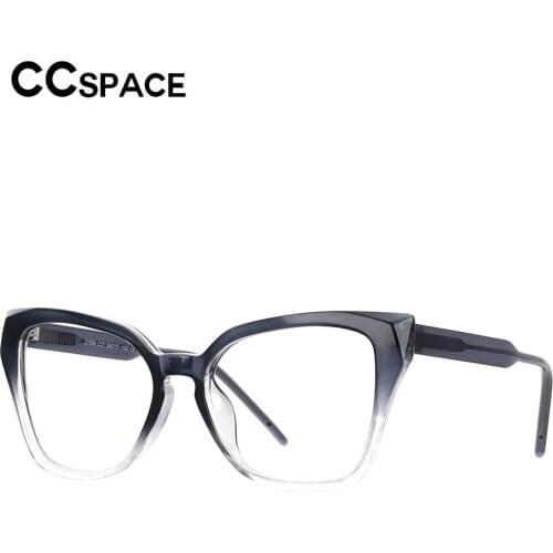 53070 Big Size Cat Eye Ladies Eyewear Blue Light Blocking Optical Lenses TR90 Spectacle Frames Men Womens Computer Glasses
