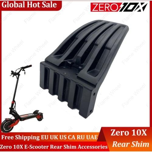 Original ZERO 10X E-scooter Official Accessory Rear Shim Zero 10X Electric Scooter Rear Plate Part