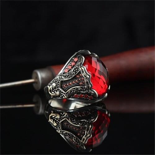 Zircon 925 Sterling 925 K Silver Ring