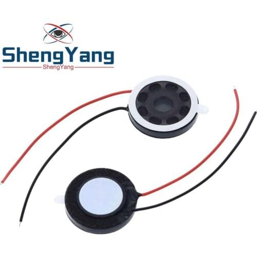 ShengYang 1PCS Round 8 Ohm 1W Speaker 8ohm 20mm Loud Speakers Mobile Phone Small Loudspeaker Audio