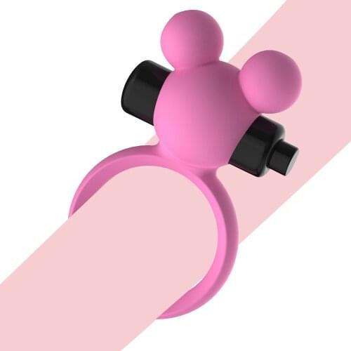 EXVOID Delay Ejaculation Cock Silicone Rings Sex Toys for Men Male Cock Erection Bullet Vibrator Penis Vibrating Ring Erotic