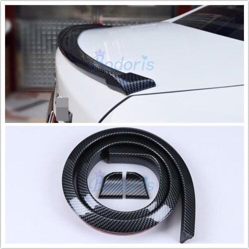 1.5M Universal Carbon Fiber Spoiler DIY Refit Spoiler For Mercedes Benz A B E CLA Class W176 W177 C117 W213 W212 Accessories