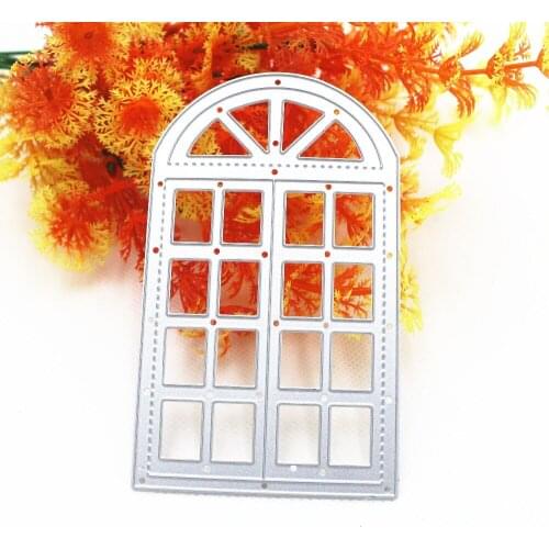 1pcs window DIY Scrapbooking Photo Album Paper Card Craft Cute Embossing Metal Cutting Dies Stencils Scrapbooking