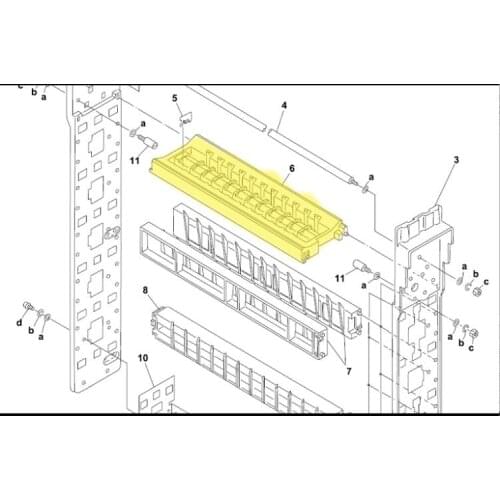 3850A2201B 3850A2201 Konica minilab Evaporation preventing cover assy China made new