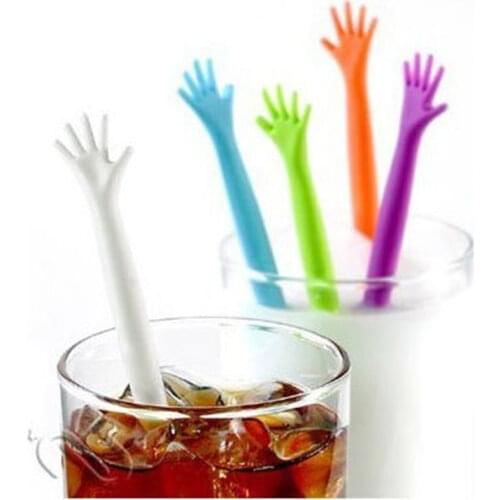 5pcs/set Hot Sale HELP ME Coffee Stirrer Stirring Rod Juices Spoon Bar Rrabble Rrod Drink Stirre Coffee Stir Stick Tools