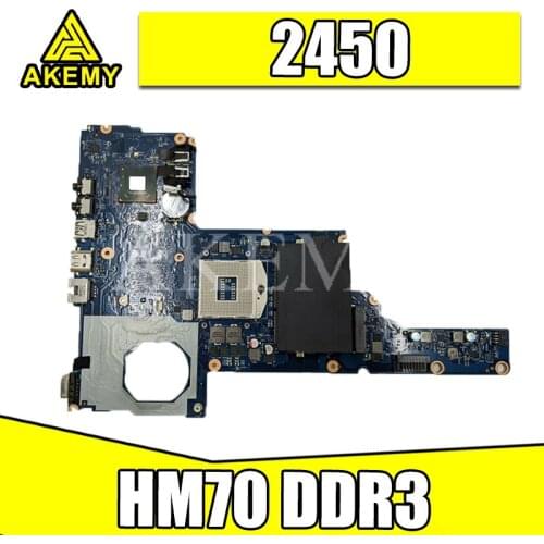 685783-001 685783-501 6050A2493101-MB-A02 For HP 2450 1000 2000 CQ45 Laptop Motherboard HM70 UMA DDR3