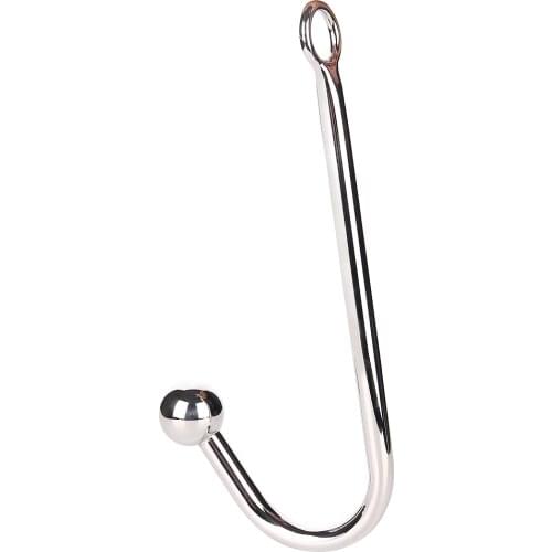 Anal Hook Stainless Steel Sex Toys for Man Metal Butt Hook Dilator Prostate Massager Chastity Device Anal BDSM Gay Fetish Toys