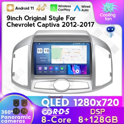 MEKEDE M600S IPS HD for Chevrolet Captiva 1 2011 - 2016 Car Radio Multimedia Video Player Navigation Android No 2din 2 Din DVD
