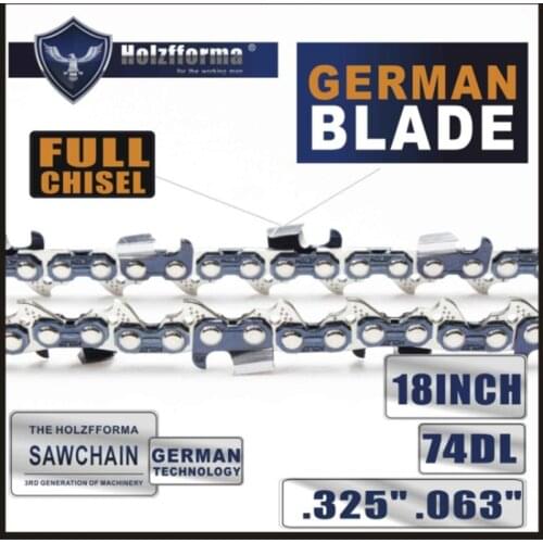 Farmertec Made 18" inch .325 .063 74 DL Saw Chain Compatible with Stihl MS260 MS261 MS270 MS271 MS280 MS290 MS311 MS360 Chainsaw