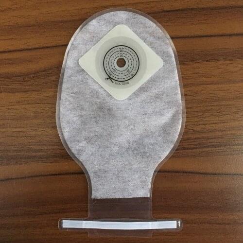 Ostomy bag for child Square Hydrocolloid Transparent Bag Kid Colostomy Bag ileostomy Bag Max Cut 15-35 mm