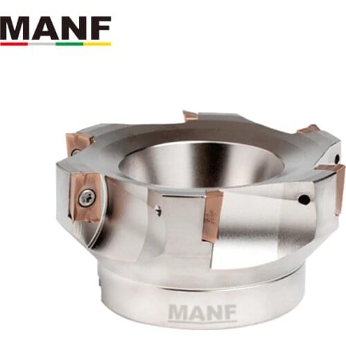 MANF Milling Cutters Tools 50-22-4T 63-22-4T 160-40-8T Indexable Face Milling Cutter Mill Head For APMT1604PDER Carbide Insert
