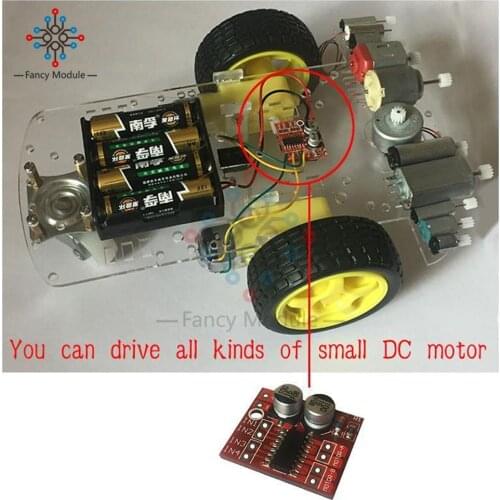 2PCS/Lot 1.5A 2 Channels DC Motor Driver Module PWM Speed Dual H-Bridge Stepper Motor Driver Board L298N L9110