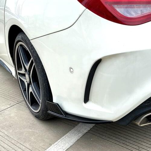 For Mercedes Benz CLA Class C117 CLA180 200 CLA45 AMG 2013-2019 Rear Bumper Fender Stickers Trim Cover Accessories Car Styling