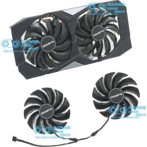 New Original for GIGABYTE RTX2060 6GB Graphics Video Card Cooling Fan PLD09210S12HH DC12V 0.40A