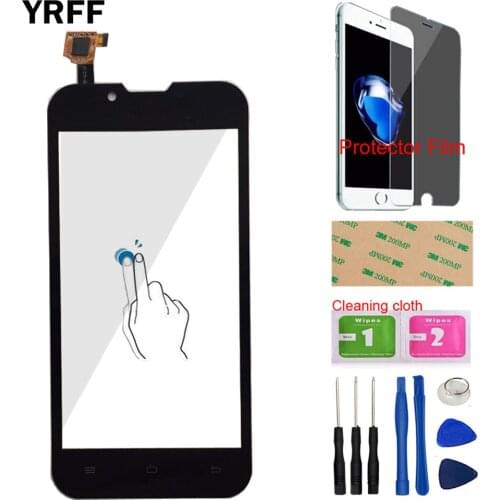 5.0" Mobile Touch Screen Panel For ARK Benefit S501 Touch Screen Digitizer Panel Lens Sensor Tools + Protector Film