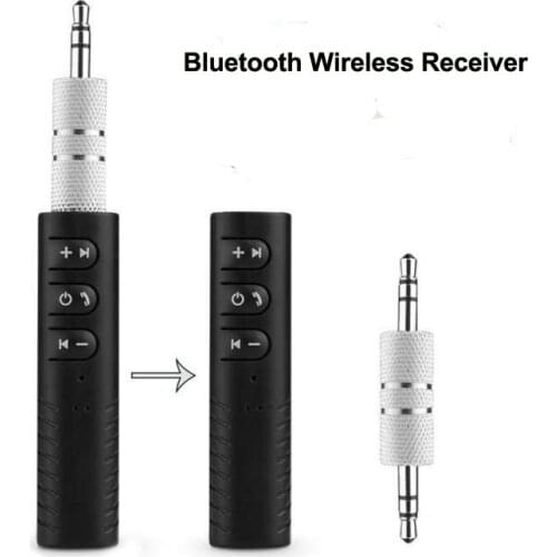 Support Bluetooth AUX 3.5mm Jack Support Bluetooth Receiver Handsfree Call Adapter Car Transmitter Auto Music Receiver