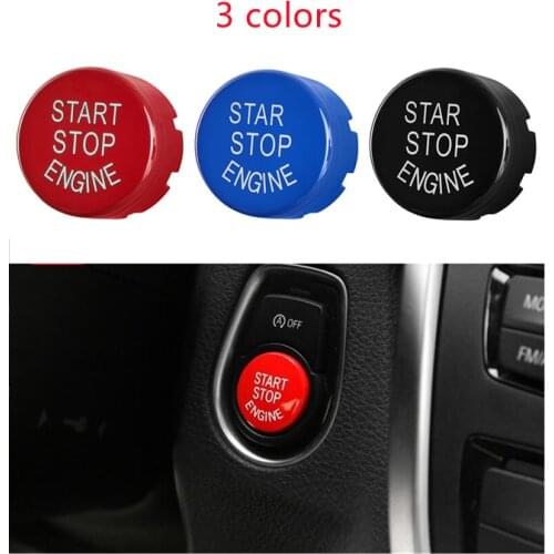 For BMW F Chassis F20 F30 F34 F10 F48 F52 F15 F16 F25 F26 Car Styli Start Stop Engine A Key To Start Engine Start Button Cover