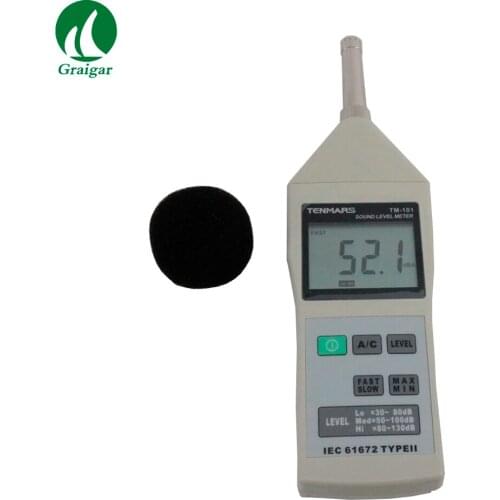 TM-101 Sound Level Meter Test