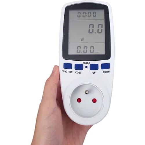 Intelligent AC Power Meter Wattmeter Socket Power metering socket billing socket power monitor US/UK/EU/AU/FR