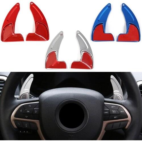 For Jeep Grand Cherokee 2015+ Aluminum alloy Steering Wheel Shift Paddle Shifter