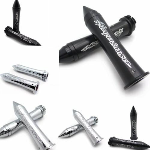 Aftermarket free shipping motorcycle parts Custom 7/8" 22mm Handlebar Grip "CBR" For Honda CBR 600 900 929 954 1000 RR Suzuki CD