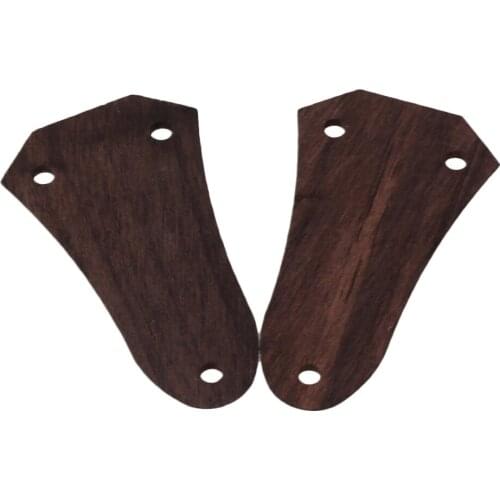 1 SET OF 2 electric Guitar Ebony Wood Truss-Rod Covers