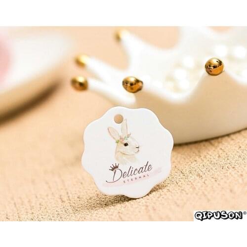 100pcs/Spot/mini card, hand DIY jewelry, earrings, hangtag,price tags, brooch, necklace display tags custom design 2019001