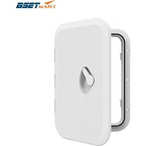 270*375mm ABS Plastic Anti Aging Ultraviolet White Deck Marine Deck Access Boat Hatches Inspection Yacht Cover RV