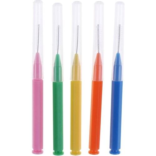 30pcs/lot Interdental Brush Dental Floss Teeth Oral Clean Hygiene Toothpick Teeth Oral Hygiene Tool