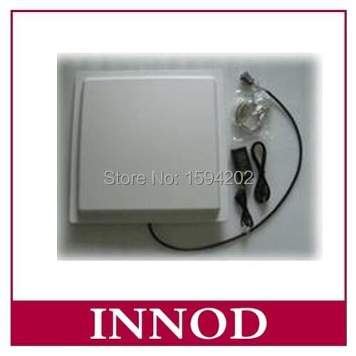 865-868mhz long range rfid reader with 12dbi linear polarization high gain antenna 450*450mm / TTL Uart rfid uhf reader wiegand
