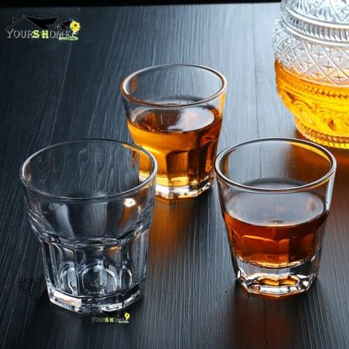 1 Piece 100ml Shot Glass Cocktail Beer Skull Glass Whiskey Vodka Shot Glass Drinking Ware Glass Cup Beer Steins Barware