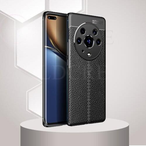 For Honor Magic3 Pro Case Silicone Leather Texture Armor Protective Phone Case For Honor Magic3 Pro Cover for Honor Magic 3 Pro