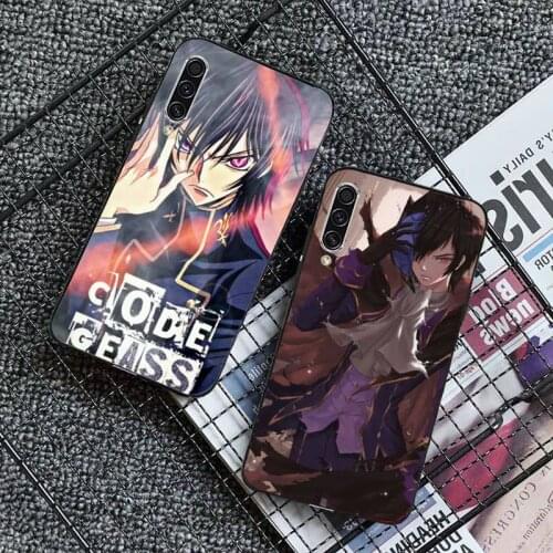 Code Geass Lelouch Anime Phone Case For Samsung galaxy S 7 8 9 10 20 edge A 6 10 20 30 50 51 52 70 note plus Cover Funda