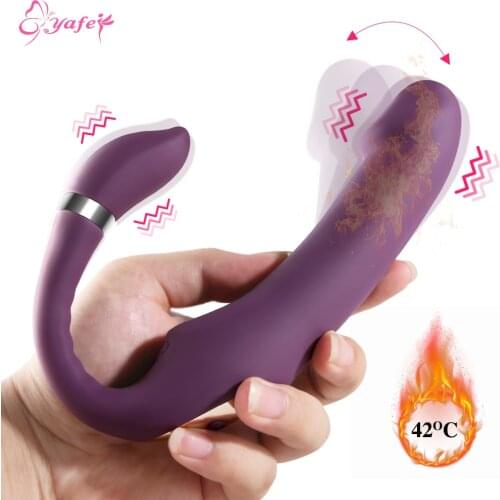 Dildo Vibrator Heating 10 Speeds G Spot Clitoris Stimulator Adult Sex erotic shop Anal Vibrator Toys for Woman Couple Female