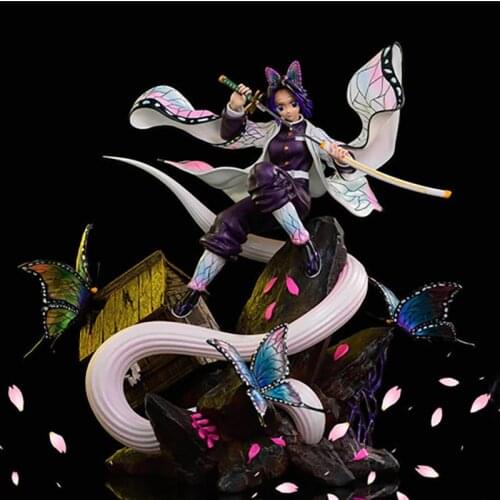 Demon Slayer Blade Worm Pillar Butterfly Ninja GK Limited Statue Figure