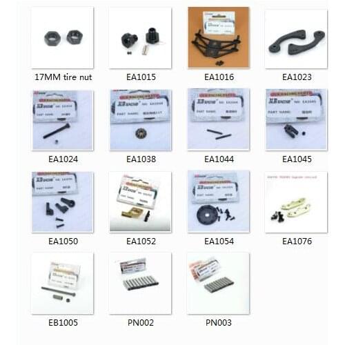 JLB Racing CHEETAH 1/10 Brushless RC Car spare parts set 2 PN002--EA1015