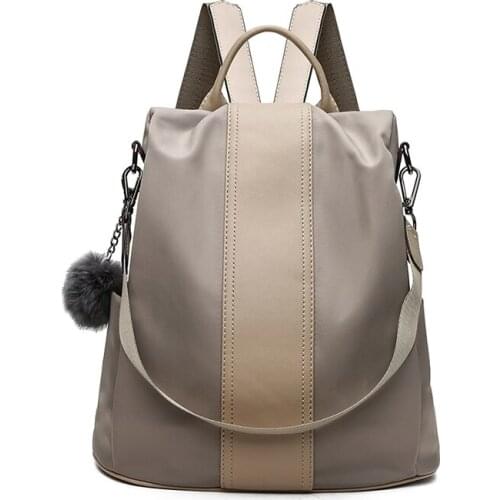 Hot Selling Women Lady Backpack Shoulder School Bag Waterproof Anti-theft For Coin Money Cards Books Holder