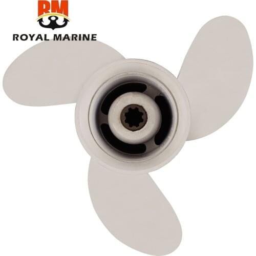 683-45947-00-EL boat Propeller 3X9-1/4"x8"-J for Yamaha propeller 2 stroke 9.9HP 15HP F8 F9.8 outboart motor