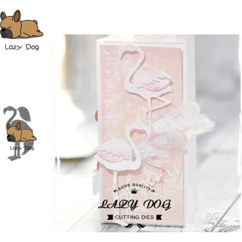 Flamingo Animal Metal Cutting Dies Scrapbooking Stencil DIY Decorative Craft Embossing Die Cuts Card Making New Dies For 2019
