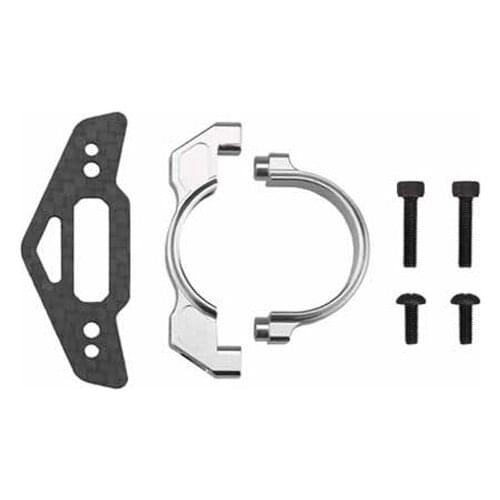 Diy Radio Helicopter Model Remote Control 3D LOGO 550 600 Heli Accessories Spare Parts Metal 22mm 25mm Tail Tube U Type Mount