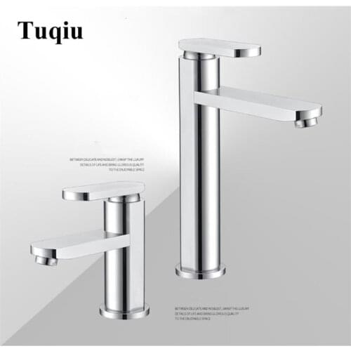 New Arrival Basin Faucet Brass Chrome Bathroom Faucet Sink Mixer Tap Vanity Hot Cold Water Bathroom Faucets