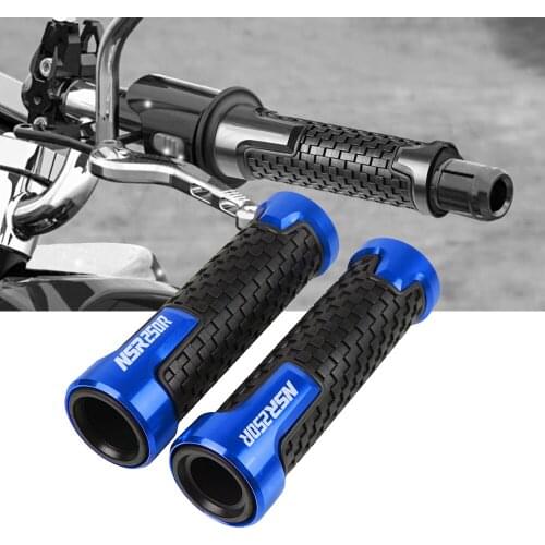 7/8"22mm CNC Motorcycle Handle Bar Grips Handlebar Hand Grips For honda NSR250/MC18/MC21/MC22/MC19/CBR250 NSR 250 1988-1994 1993