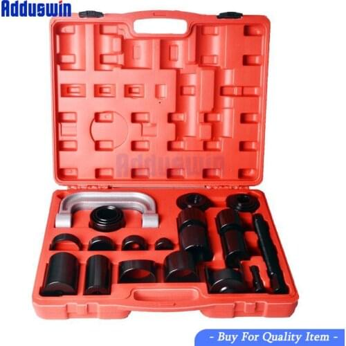 21Pcs Auto Repair Service Tool Universal Ball Joint Separator Remover Master Adapter 4x4s Cars Press-Fit & Brake Anchor