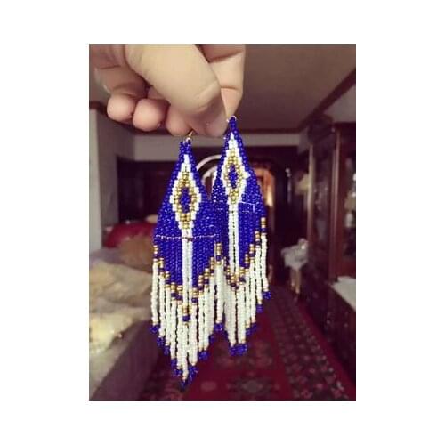 Mizu Ear Nails Exaggerate Bohemian Liusu Earrings Korean Fashion Ear Nails Jewelry Wholesale