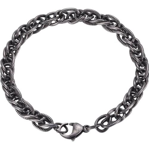 Jewelry Bracelet Stainless Steel Bracelet For Men Women O-shaped Chain Fashion Jewelry Gift GS0089