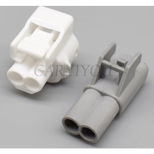 1 Kit 2 Pin Way Sealed Automotive Wiring Harness Connector Plug Female Socket With Terminals PP1516601 1516504