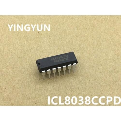 10pcs/lot ICL8038 ICL8038CCPD DIP-14 NEW Original