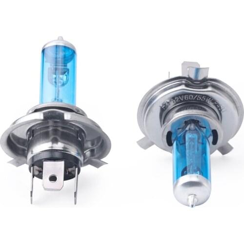 2PCS H4 55W 60W warm white 12v Car h4 Halogen headlight for h4 fog lamps HeadLight Bulb