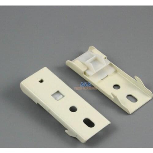 20 Pieces Curtain Track Bracket Curtain Track Brace 54x20mm