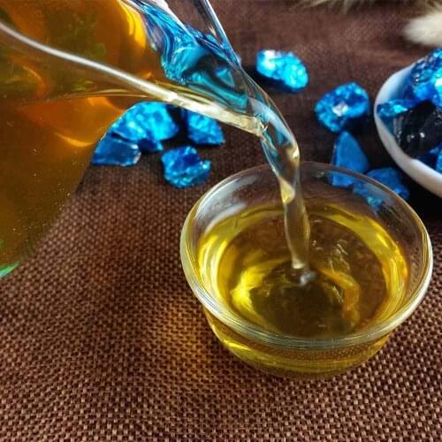 2011 Raw Chagao Blue Foil Packing High Quality Shen Pu-erh Cream Cha Gao Sheng Resin